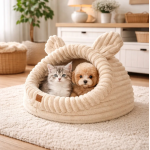 Kukaňa Golden Dog pre psa a mačku – 47 x 41 x 31 cm, biela